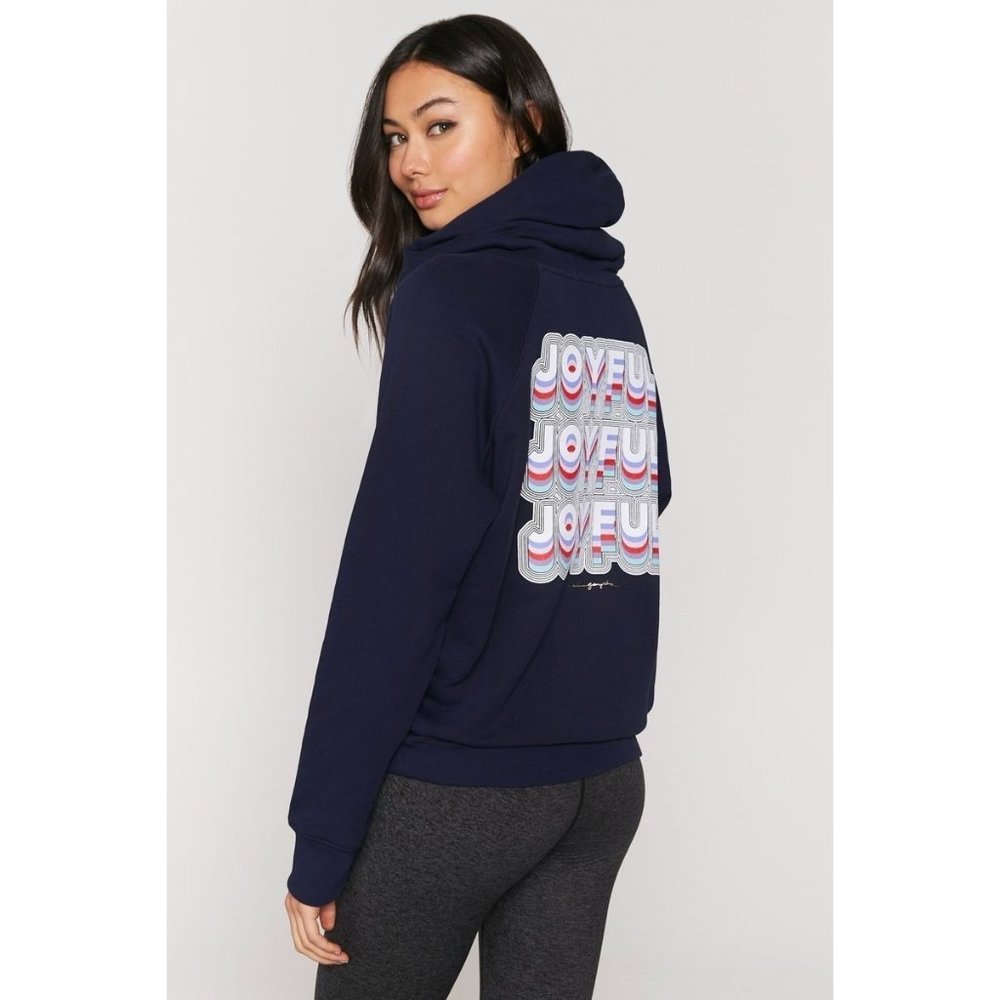 NWT Joyful Classic Raglan Hoodie